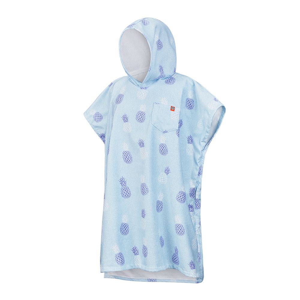 After Essentials PINEAPPLE - Poncho bleu