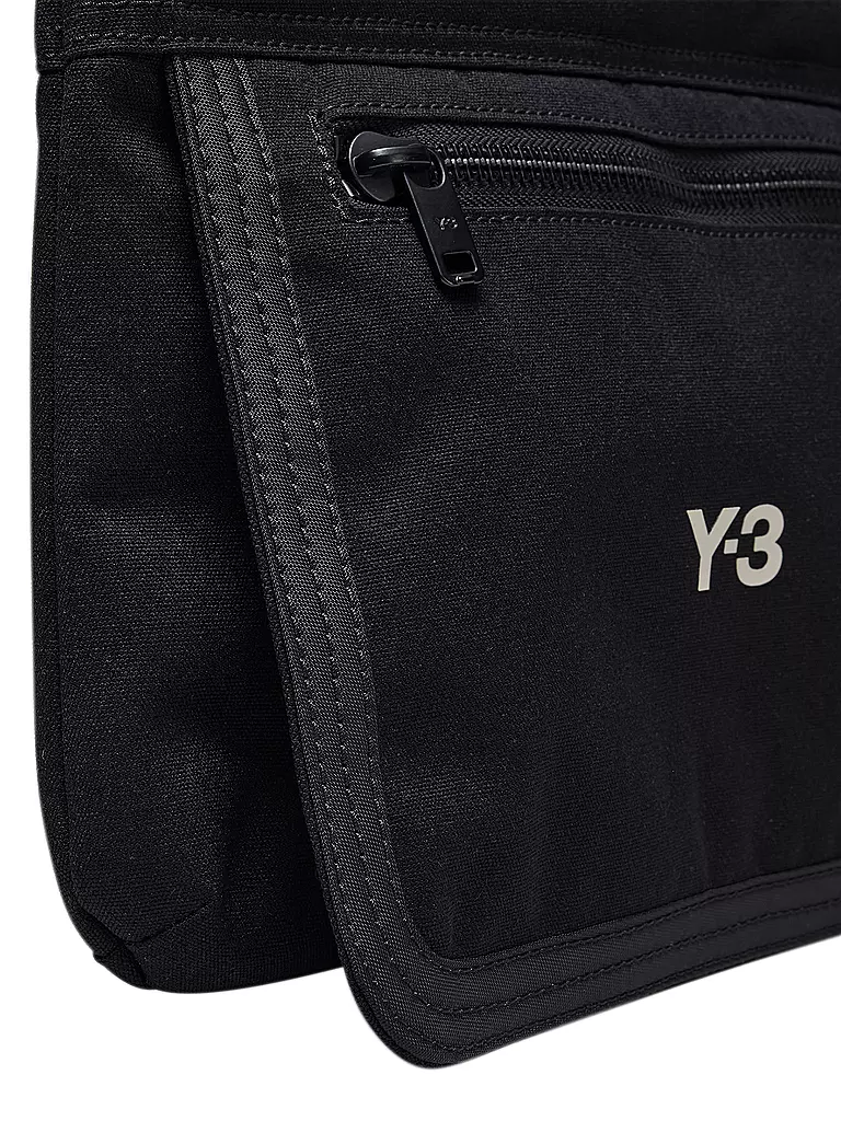 Y-3 Umhängetasche schwarz