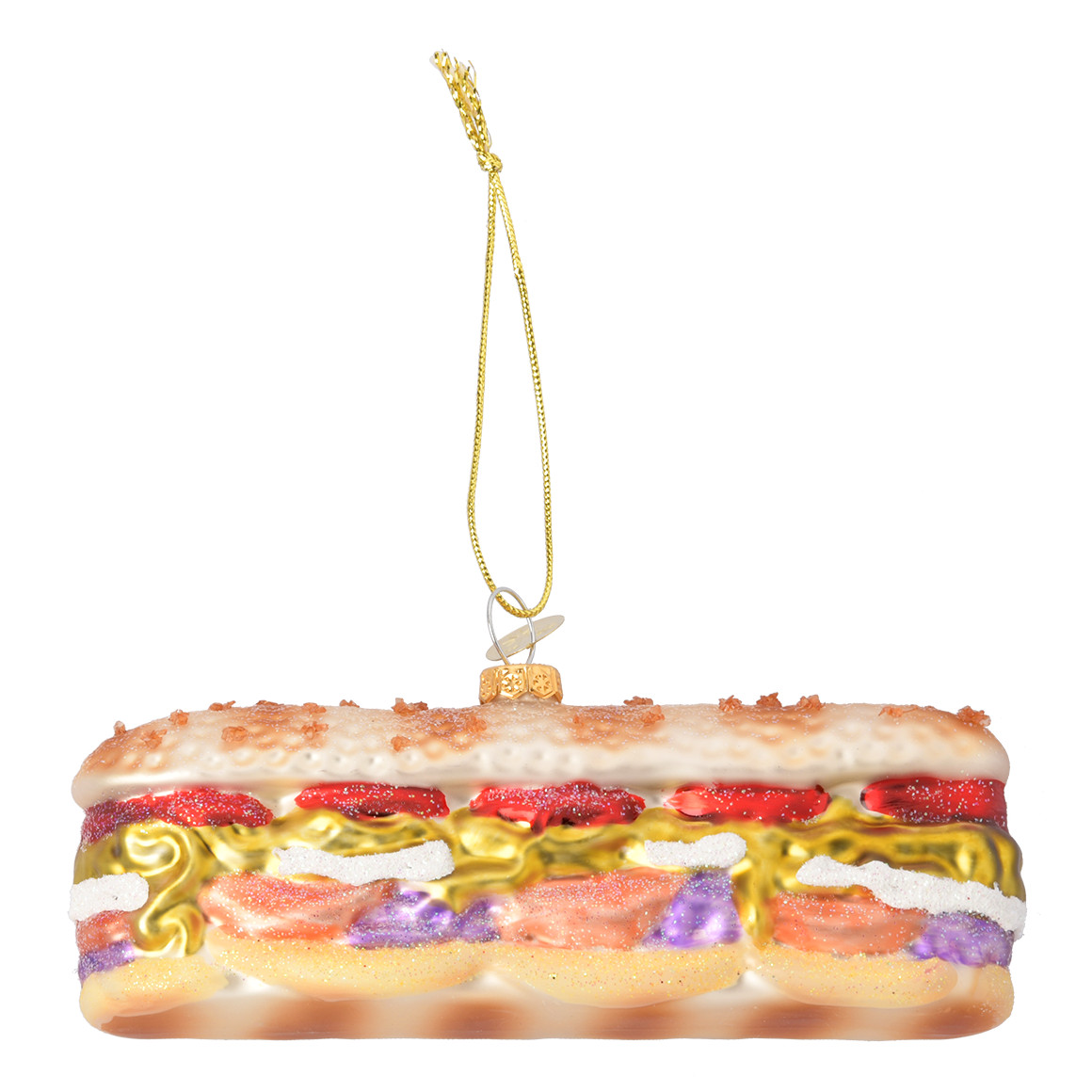 Baumschmuck Sandwich hellbraun