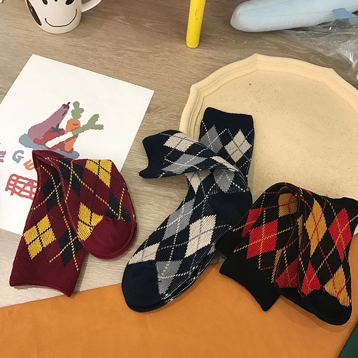 Romilan - Argyle Sokken / Set