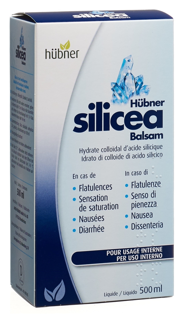 HUEBNER Silicea Balsam<br>500 ml, Flasche, Gel zum Einnehmen