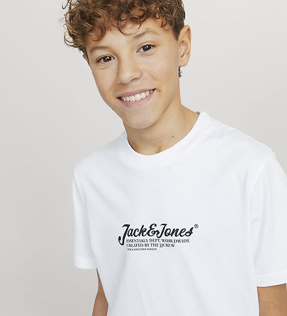 Jack & Jones T-Shirt - JJBeau - White