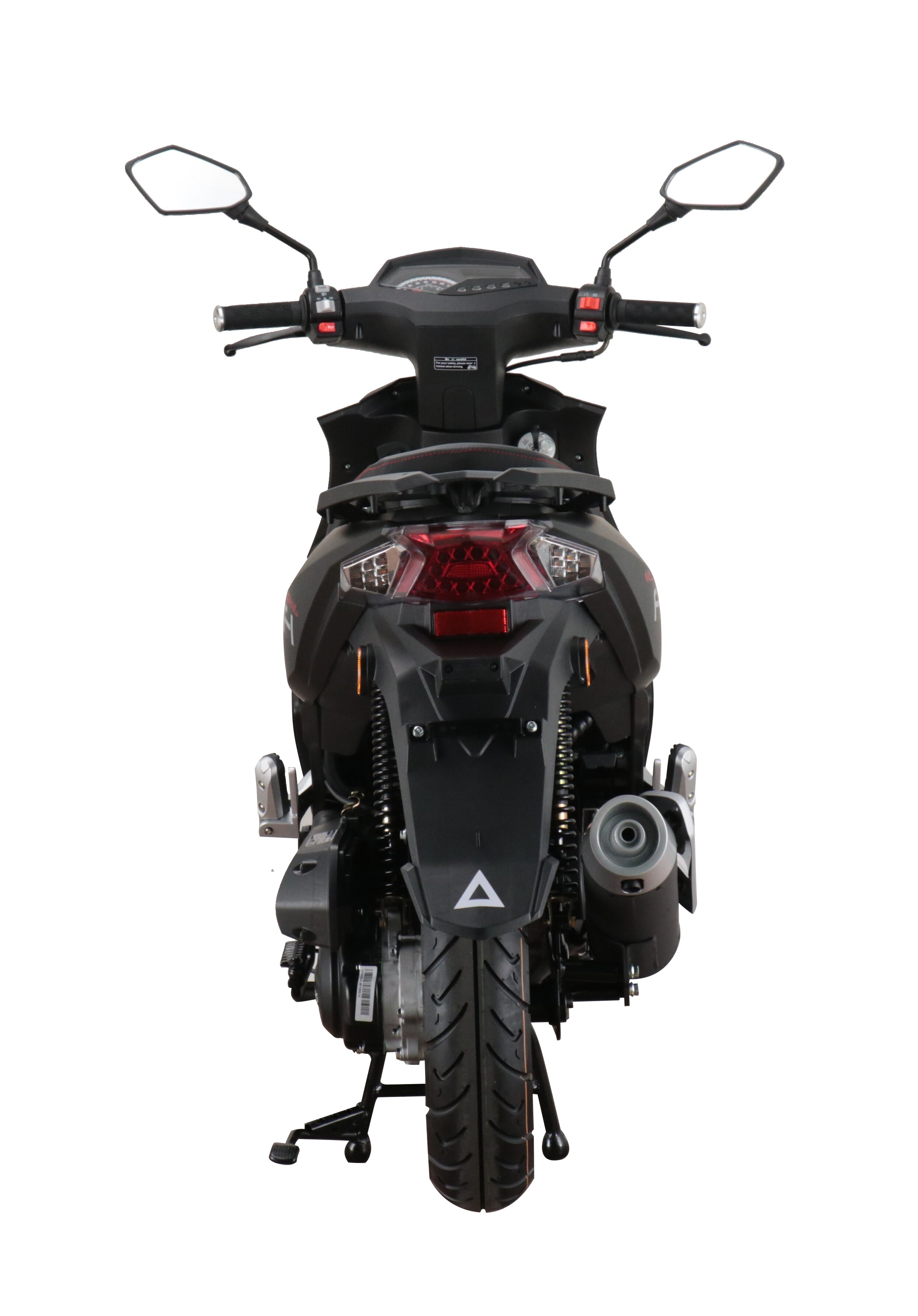 Alpha Motors Motorroller Mustang FI 50 ccm 45 kmh EURO 5 mattschwarz