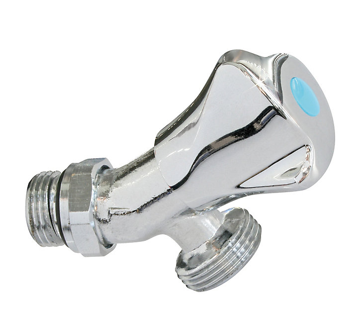 Robinet orientable à sortie inclinée pour machine à laver Entrée Mâle 1/2
