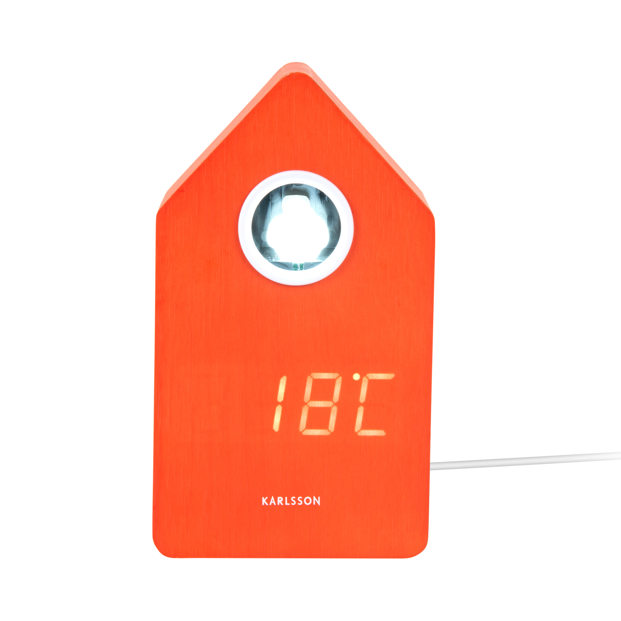 Wekker Koekoek LED Feloranje