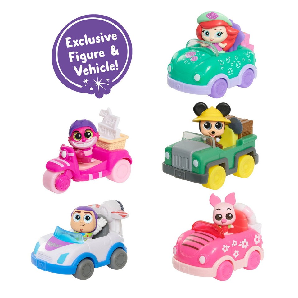Disney Doorables - Let's Go Vehicles - Asst