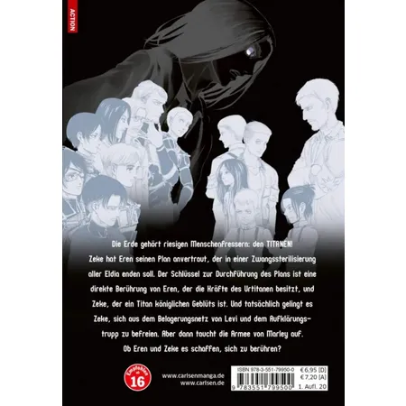 Carlsen Verlag Attack on Titan 30