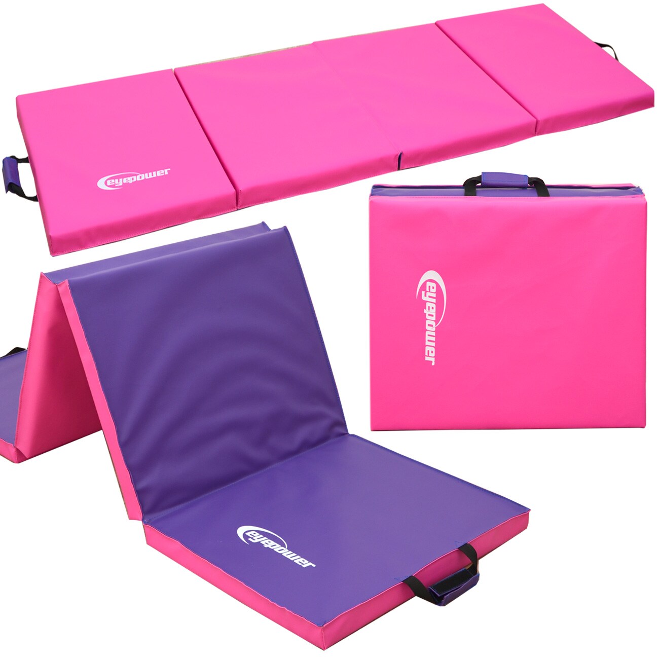 XL Gymnastikmatte 200x60x5cm - Faltbare Turnmatte