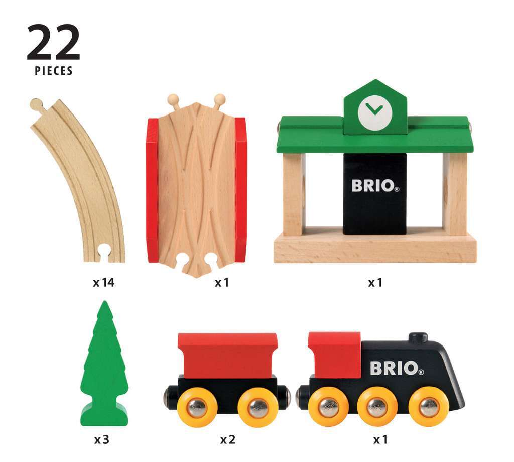 BRIO Spiel Bahn Acht Set - Classic Line