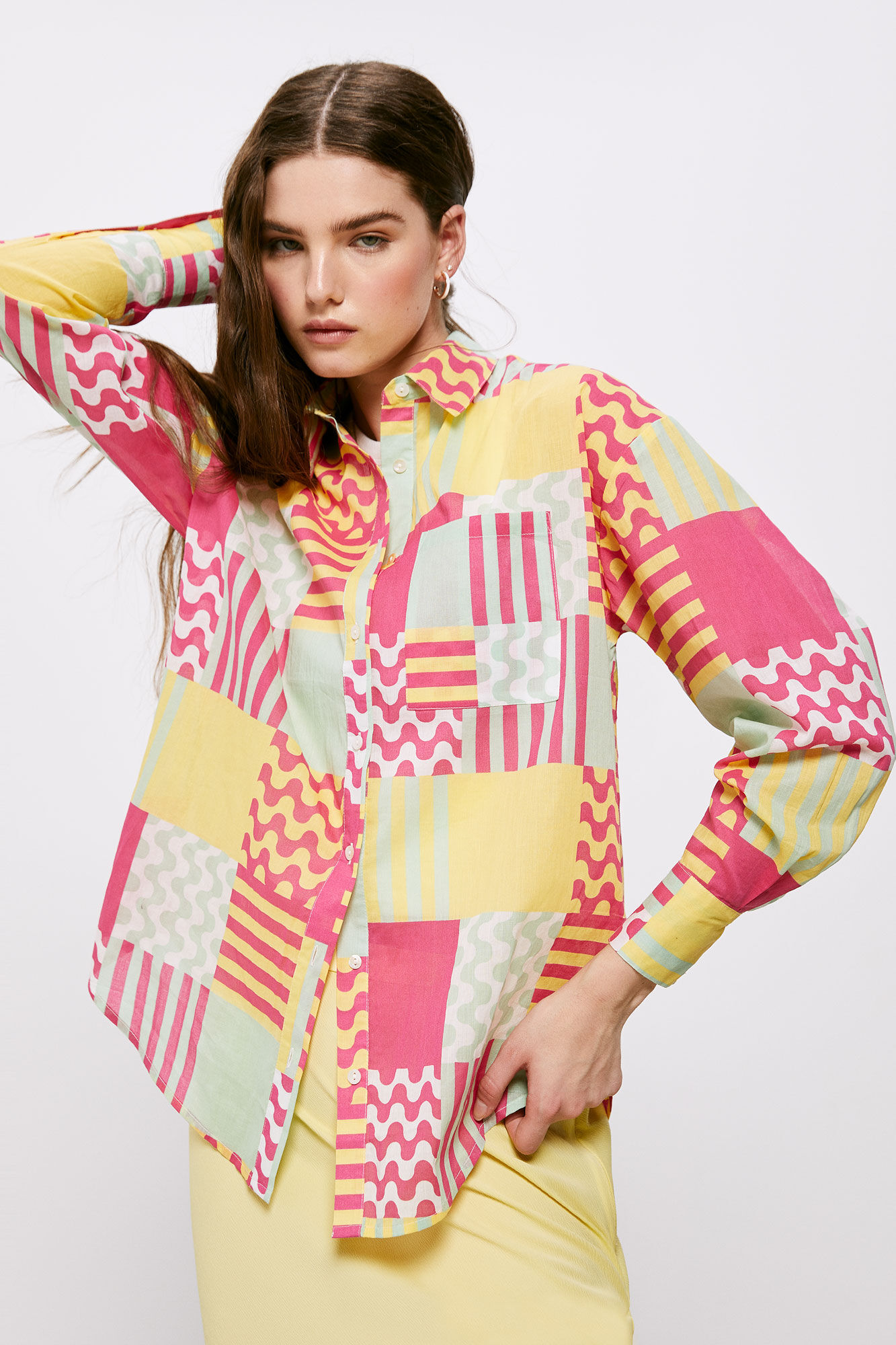 Camisa Pino - rosa