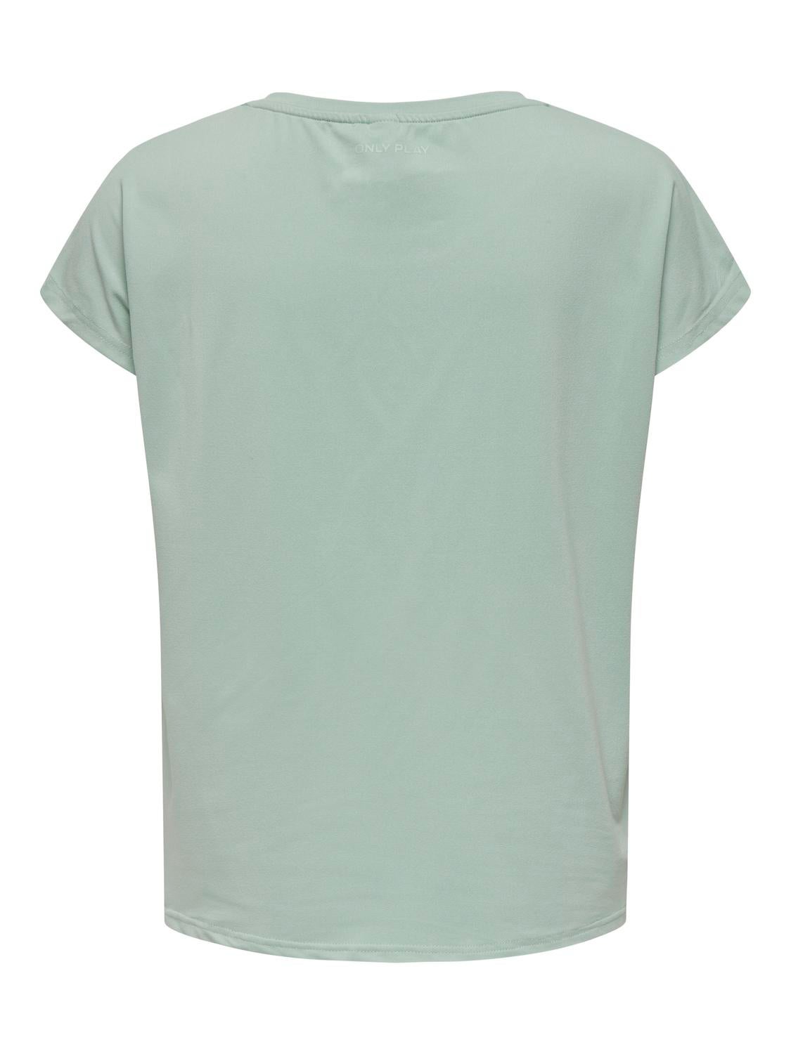 ONPAUBREE T-shirt Frosty Green