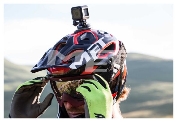 Casque Intégral MET Parachute Noir / Rouge