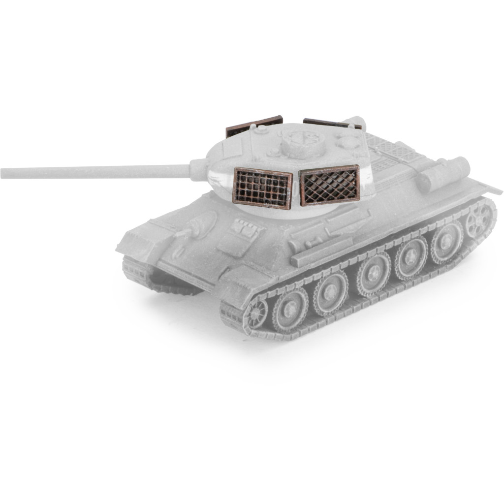 Flames of War - Bedspring Armour (x4)