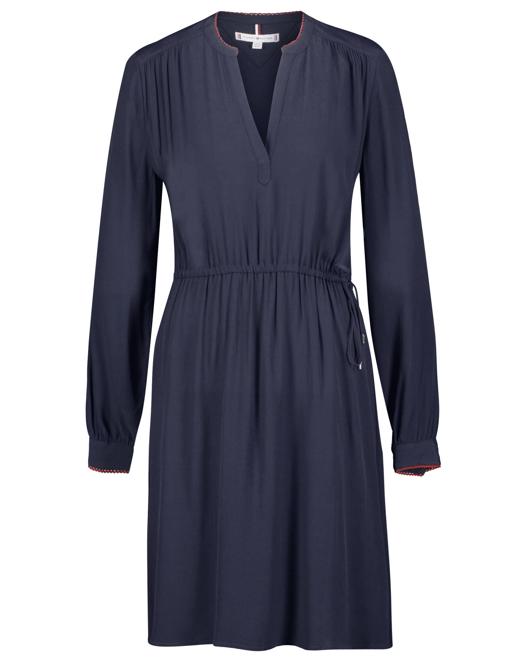 Tommy Hilfiger| Damen Kleid VIS CREPE SOLID RAGLAN