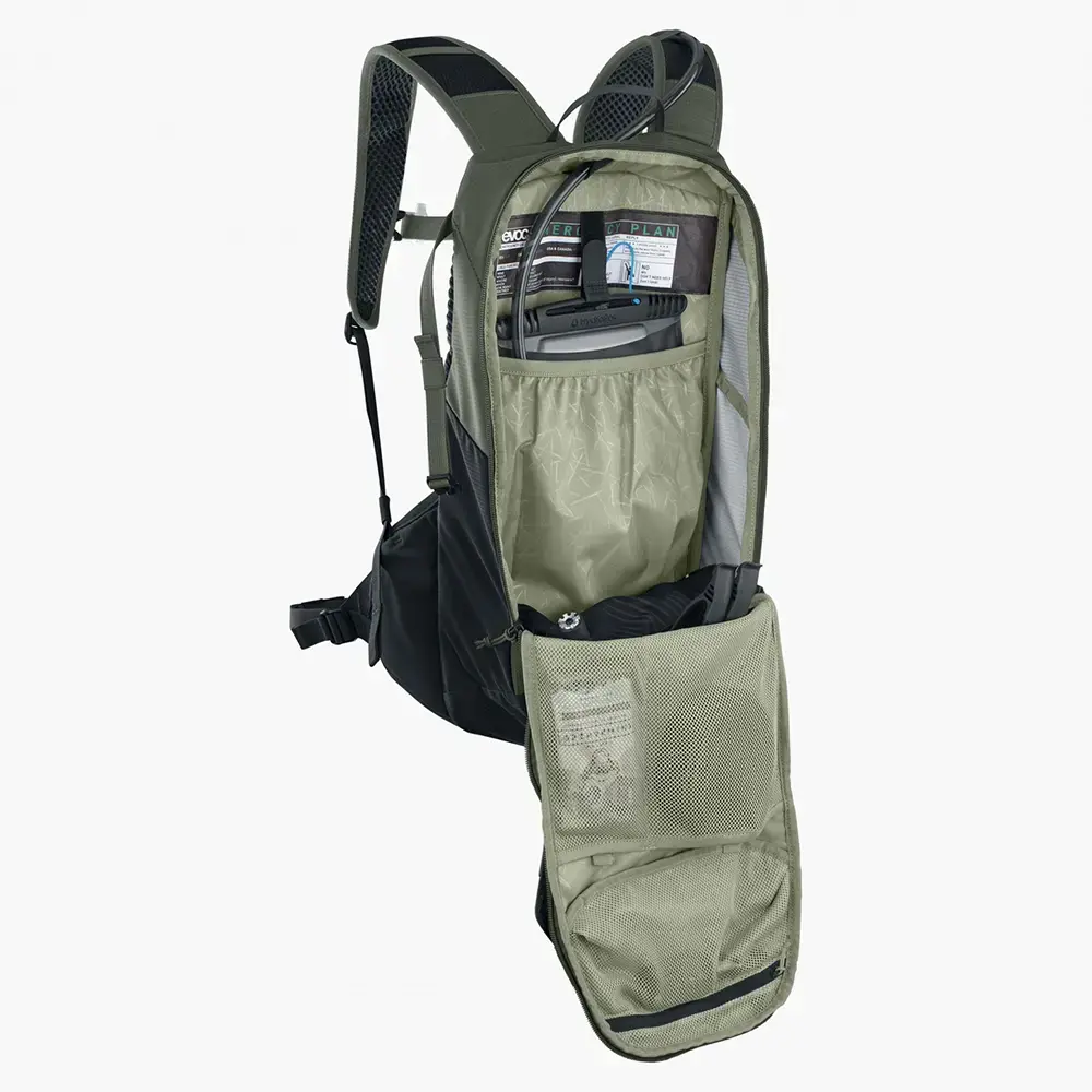 Evoc Ride 12L Dagrugzak Groen/Zwart