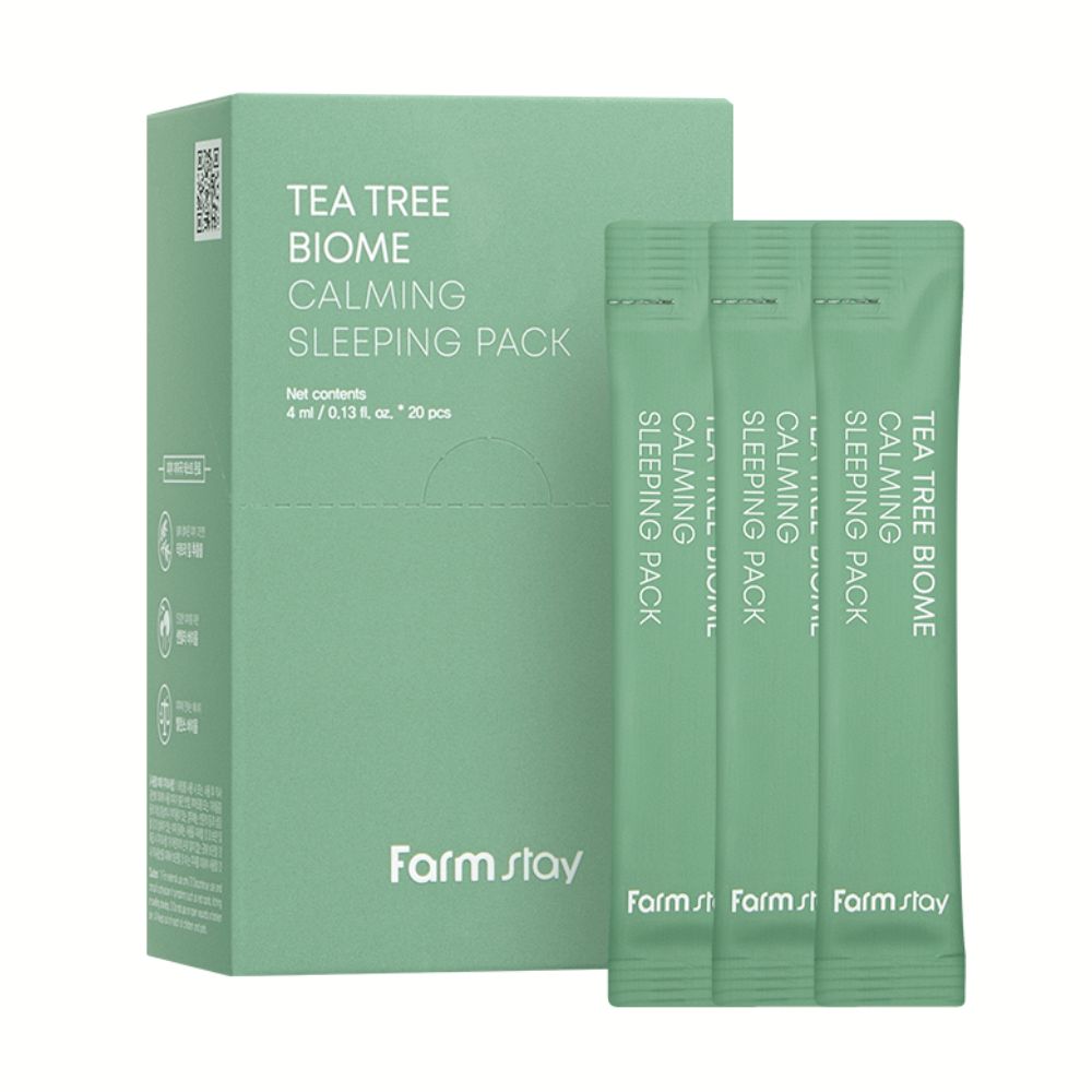 Farmstay Tea Tree Biome Calming Sleeping Pack