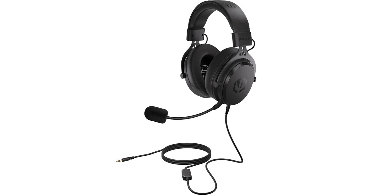 ENDORFYVIRO Plus USB over-ear gaming headset  (Zwart, USB-A, 3,5 mm aansluiting)