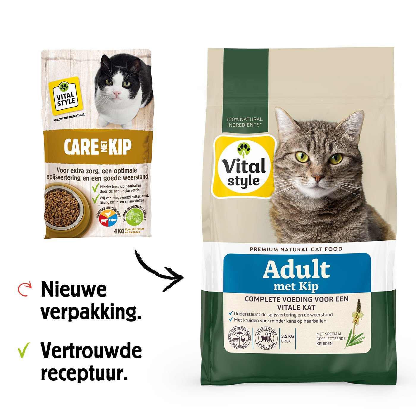 VITALstyle Adult Original - Kattenvoer - 10 Kilogram