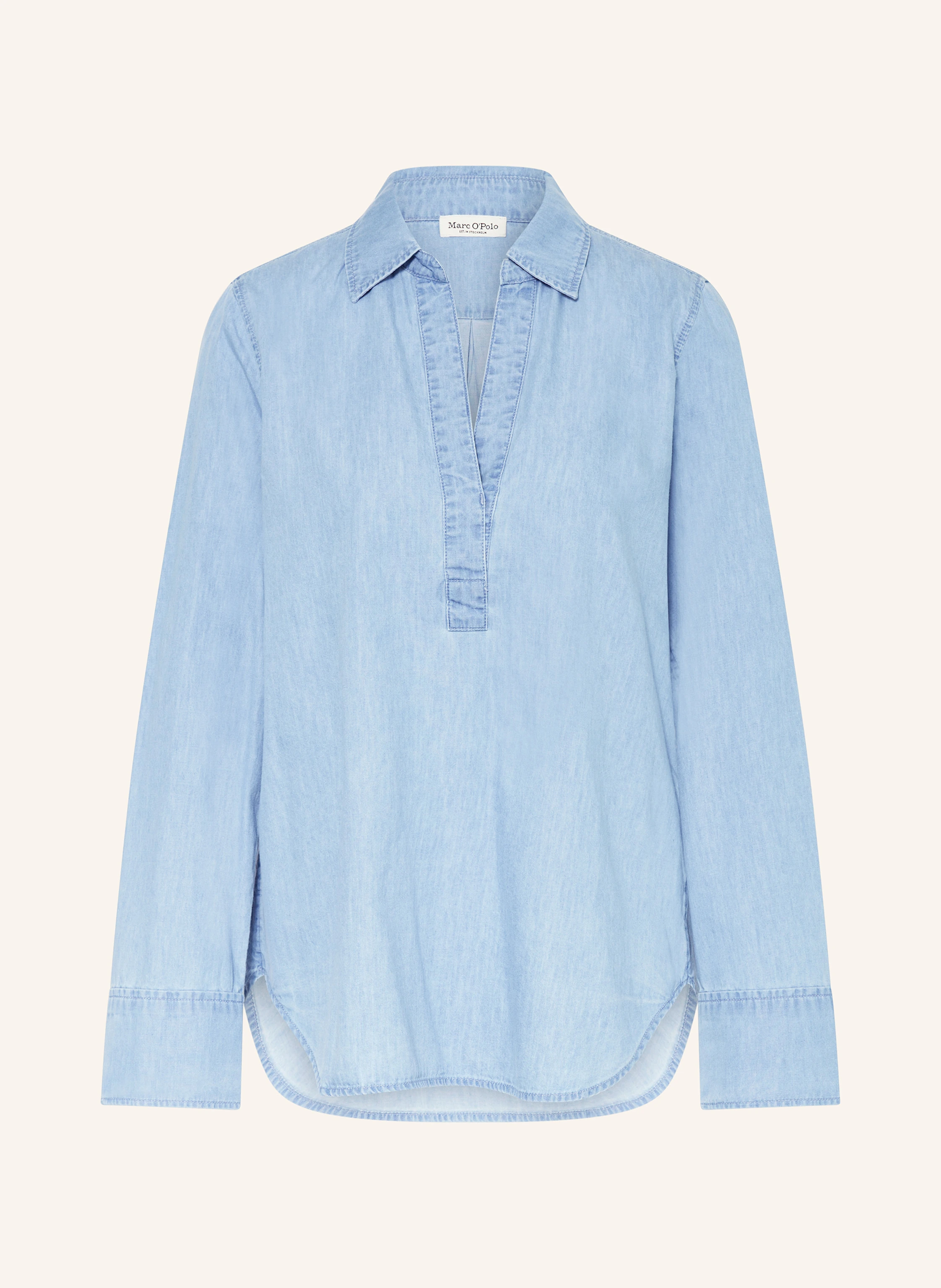 Marc O'Polo Blusenshirt in Jeansoptik
