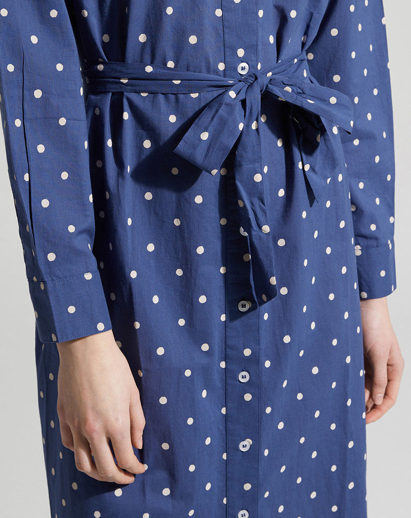 Jodhpur Robe Ramelia indigo bleu/écru