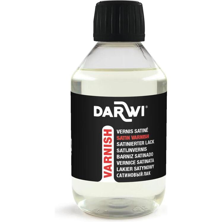 DARWI Flacon de 250 ml Vernis à Alcool finition Satinée