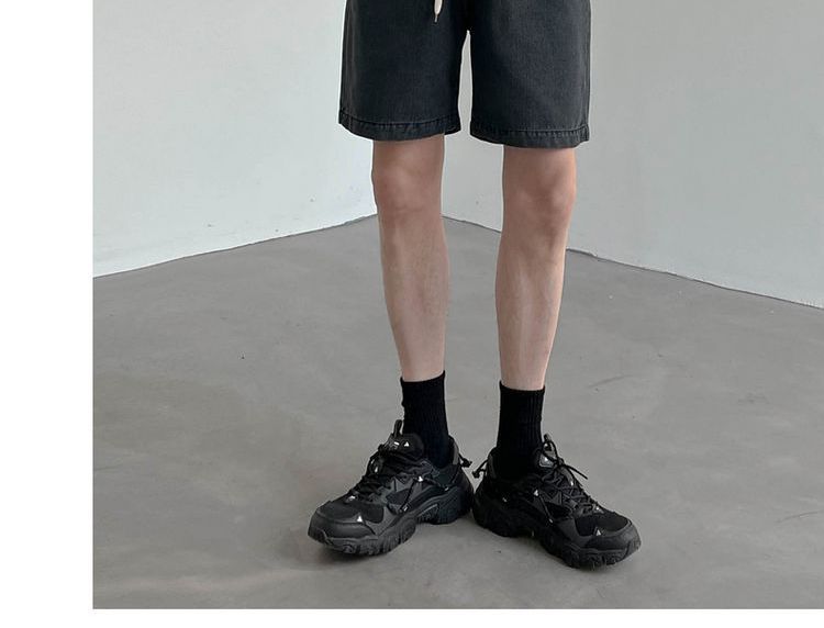 Remeefa - Denim Shorts met Trekkoord