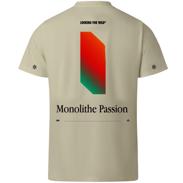 T-shirt LOOKING FOR WILD MONOLITHE CLOUD CLOUD CREAM