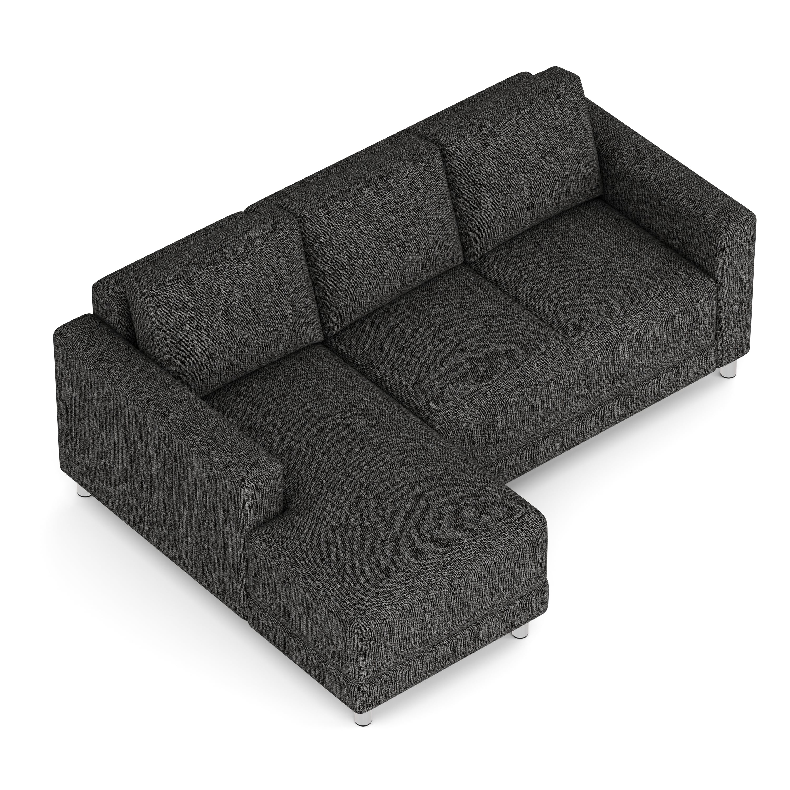 Ecksofa ERIN links anthrazit