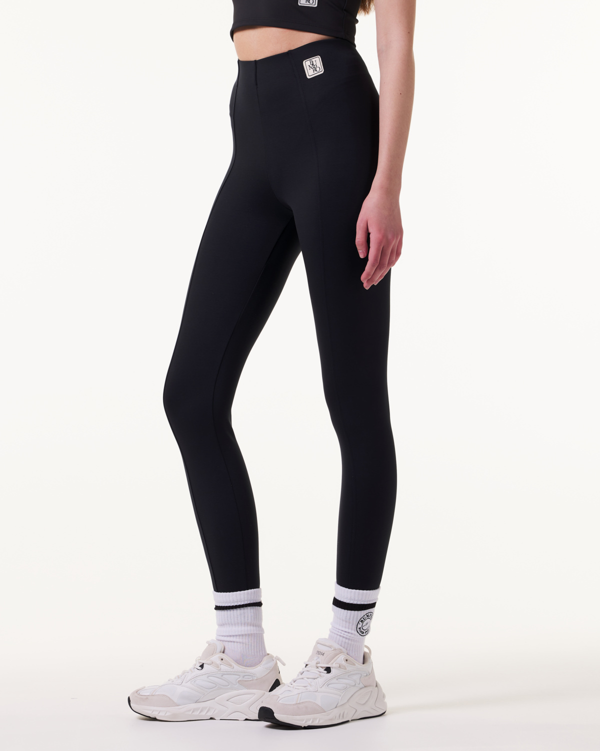 Bumpro Work to Workout Scuba Leggings Black