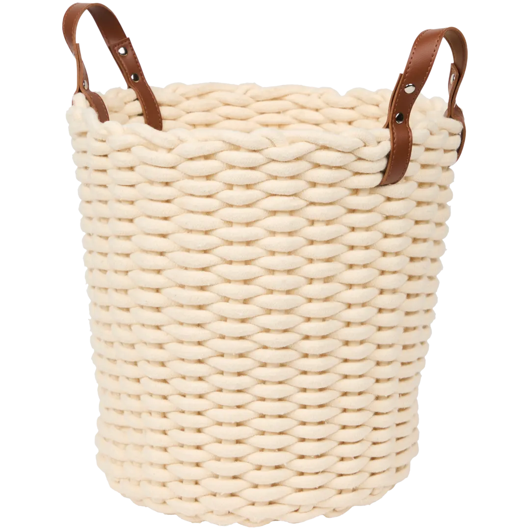 Panier de rangement tressé