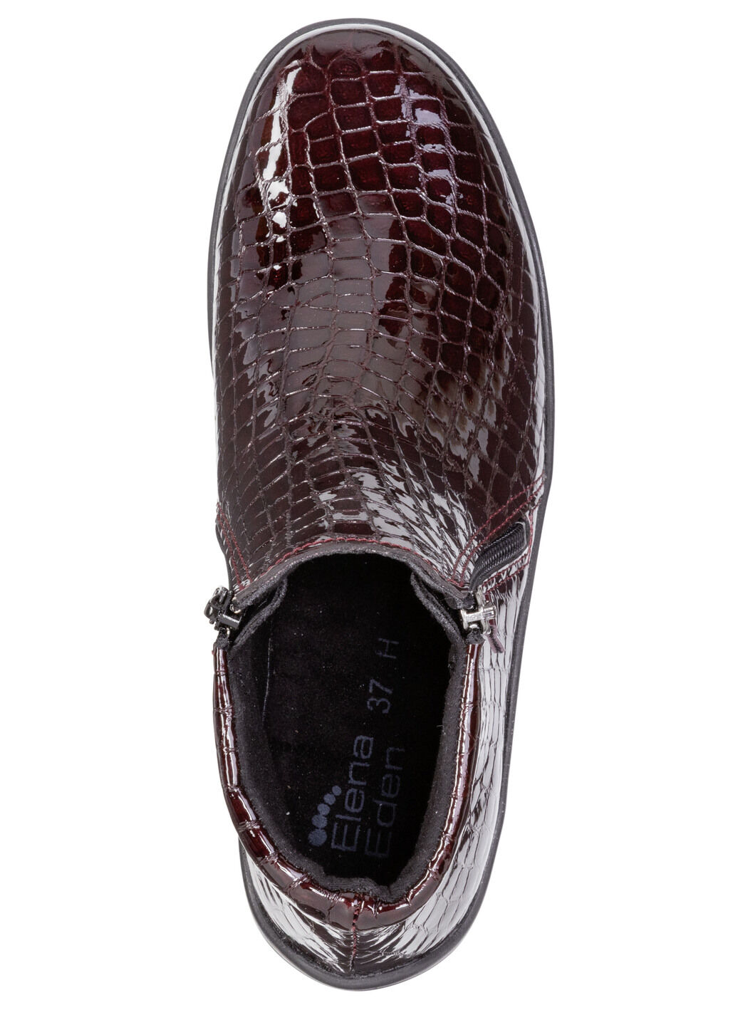 ELENA EDEN, komfortable Damen-Stiefeletten, Weite H, mit herausnehmbarem Fussbett