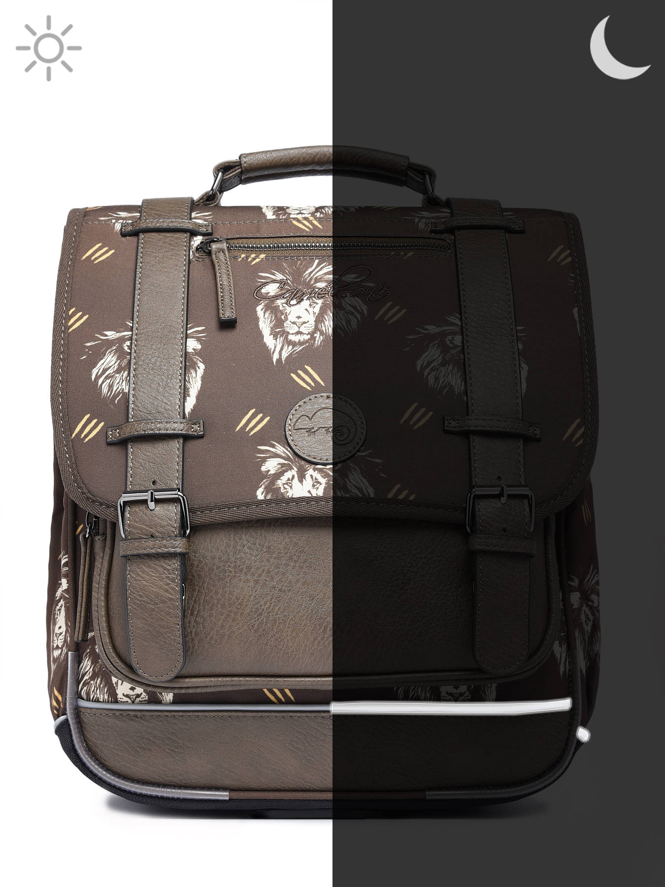 Sac  dos 3 compartiments CAMELEON