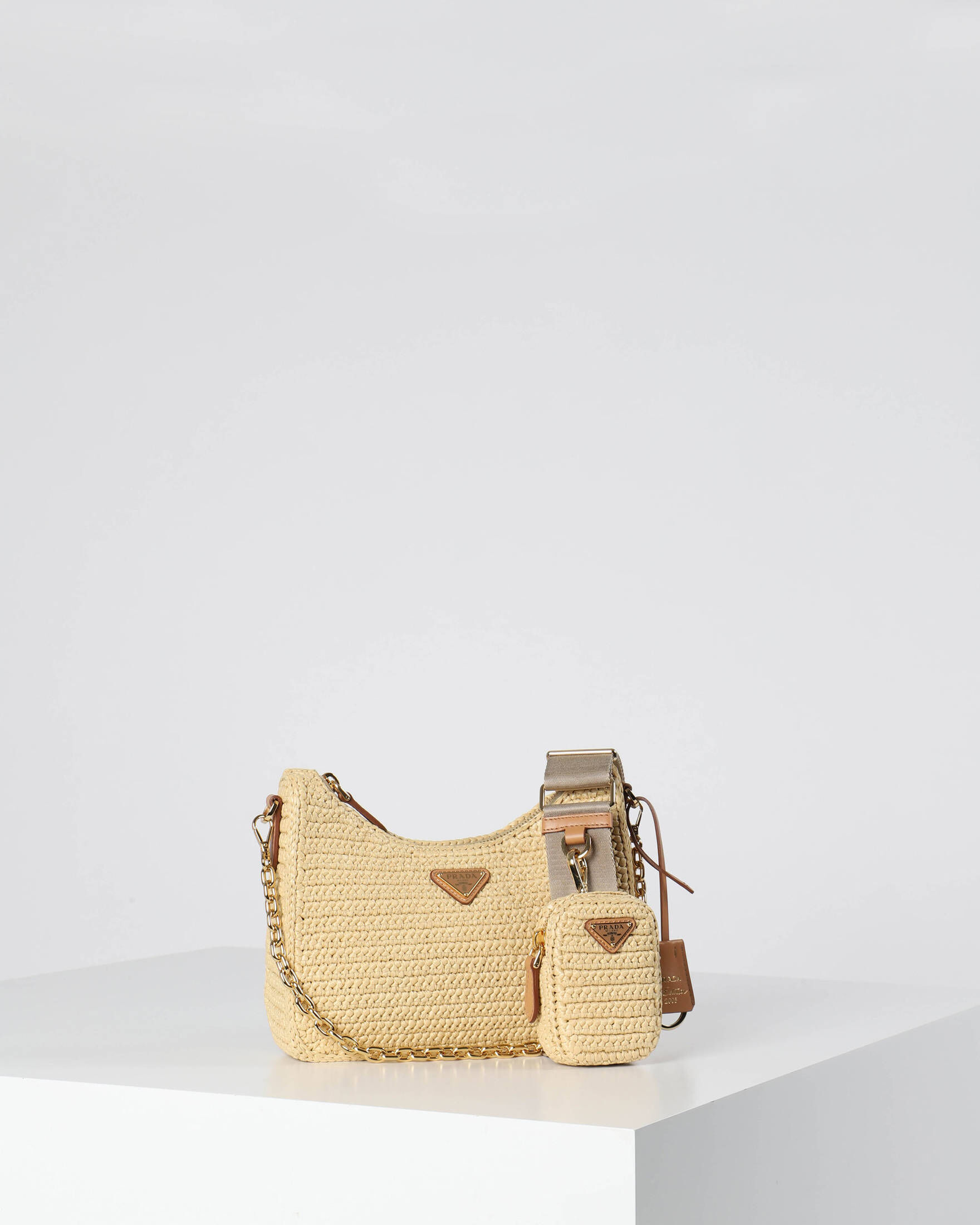 Prada| Damen Umhängetasche Re-Edition 2005 CROCHET BAG