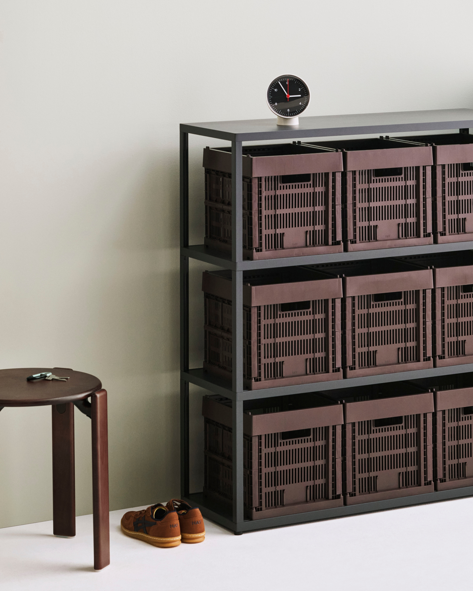 Opbergbox Colour Crate cube bordeaux