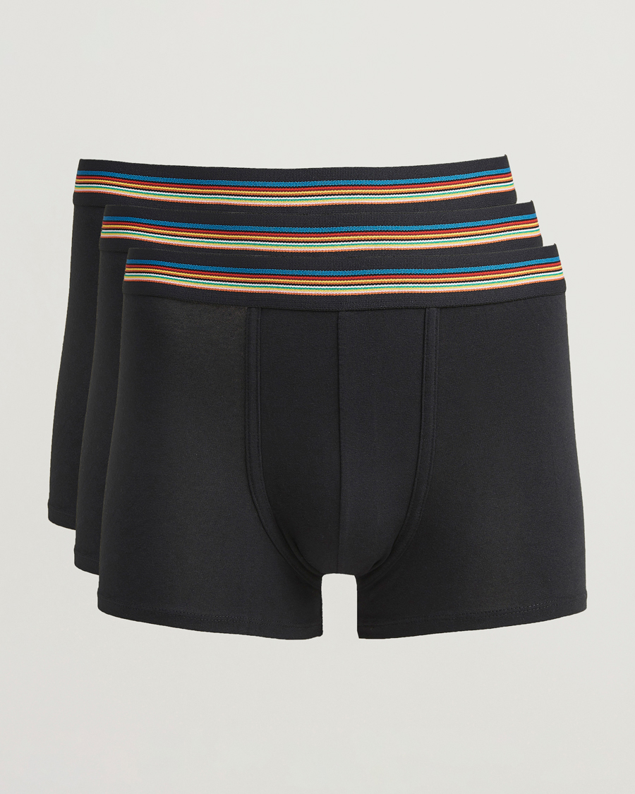 Paul Smith 3-Pack Trunk Black