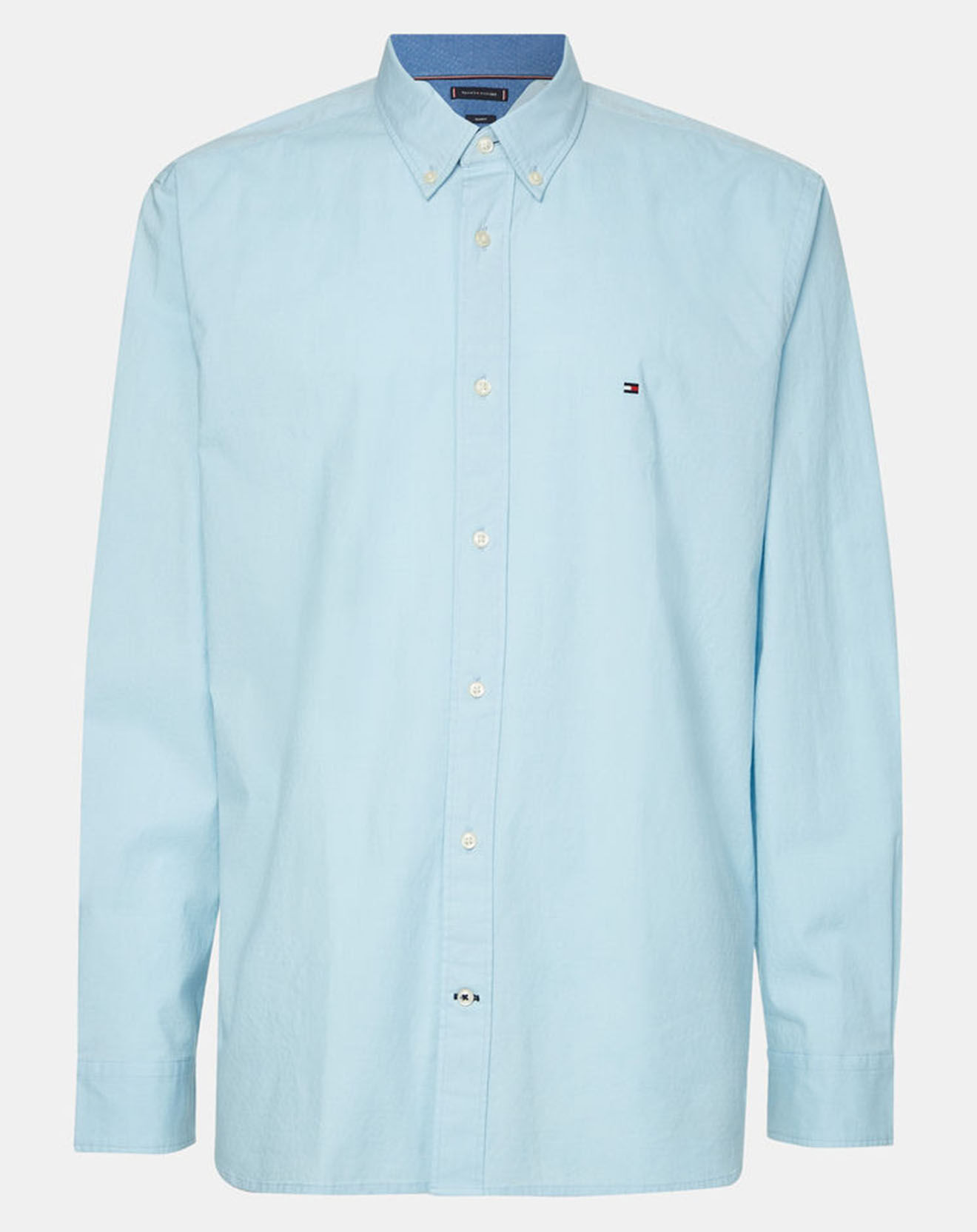 Tommy Hilfiger Chemise regular Flex fil à fil Dobby bleu ciel