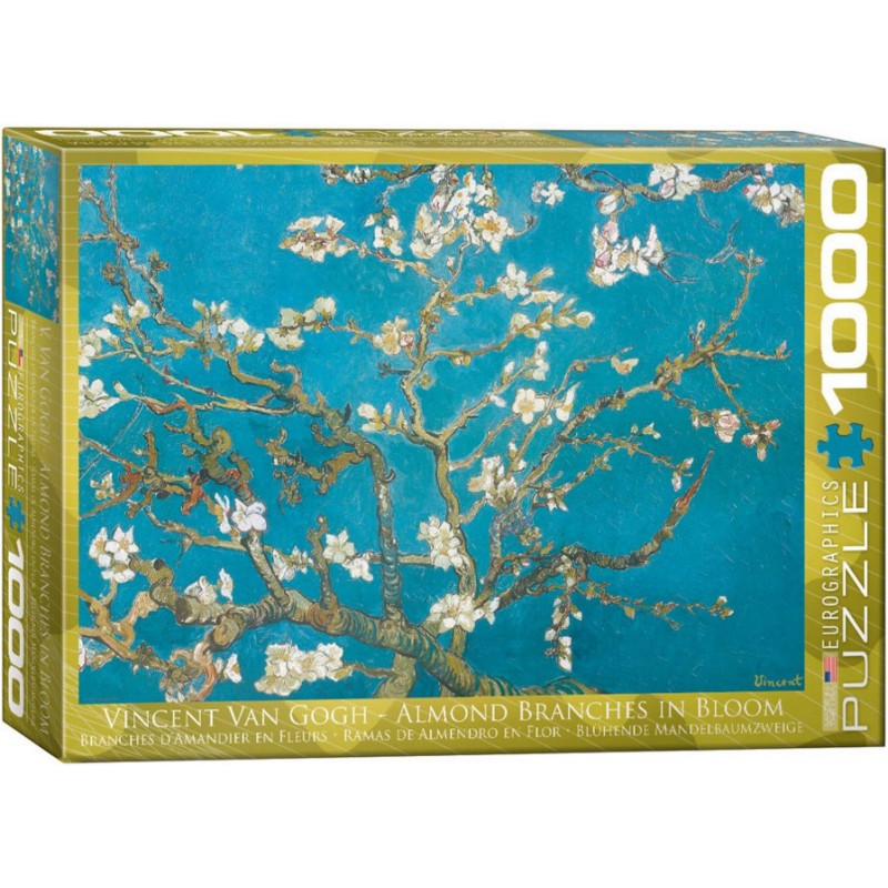 Puzzle 1000 pièces - Van Gogh - Amandier en fleurs