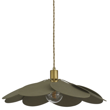 KARWEI hanglamp Linde groen Ø56,5cm