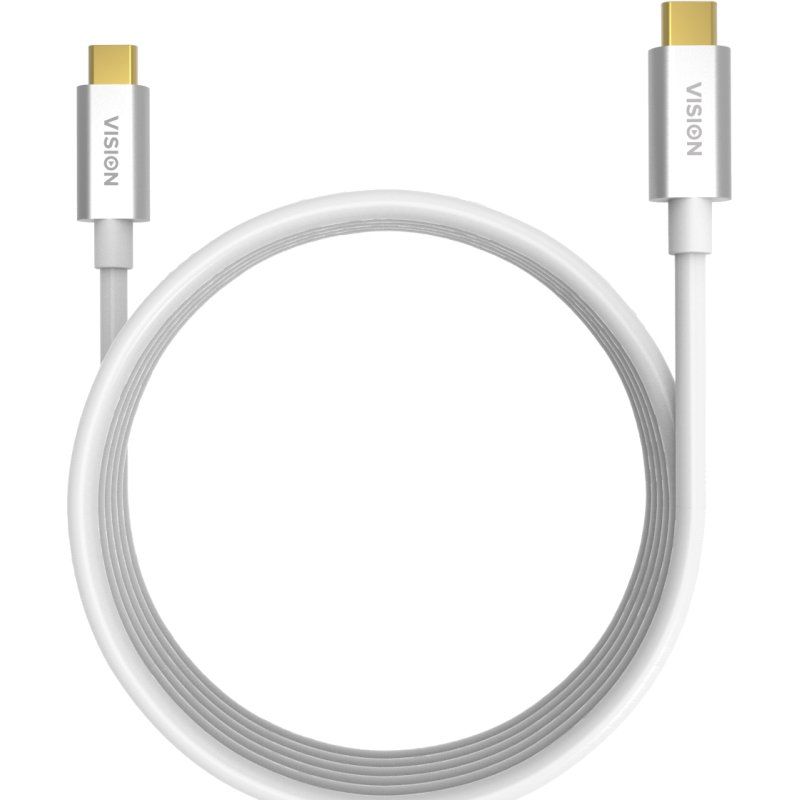Vision TC 4MUSBC câble USB USB 3.2 Gen 2 (3.1 Gen 2) 4 m USB C Blanc
