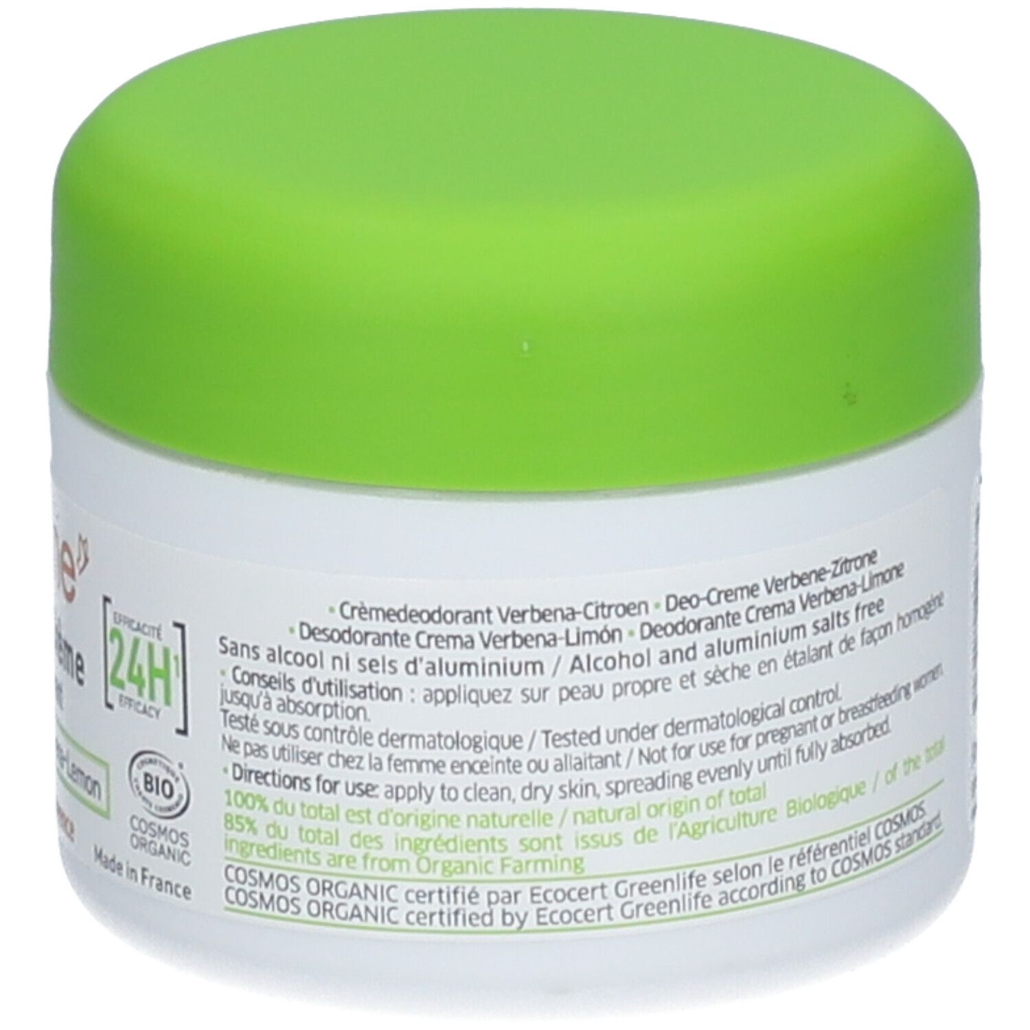 Florame Deodorant Creme Zitronenverbene Bio