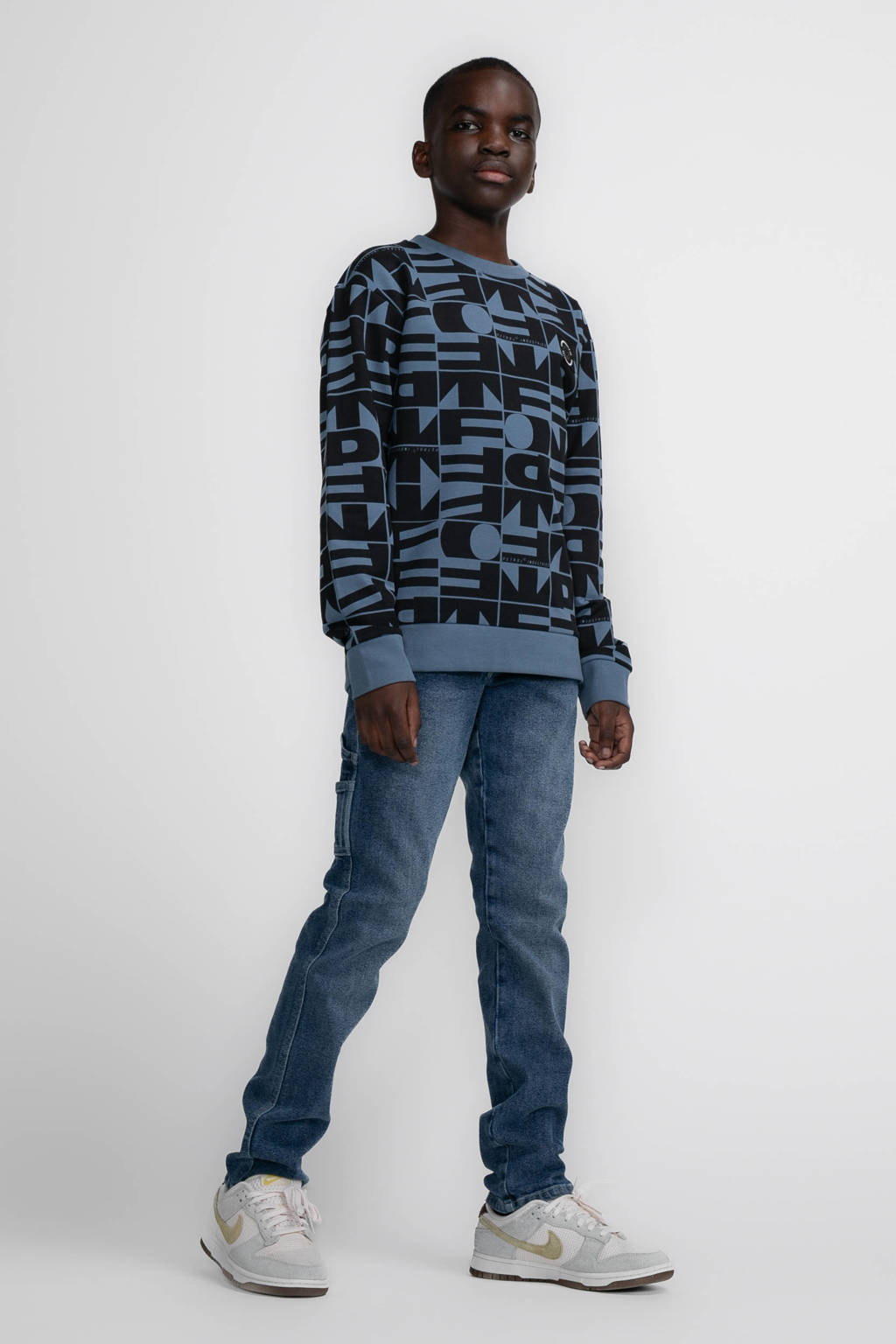 sweater blauw