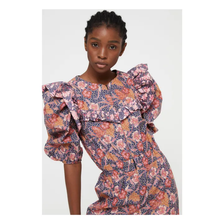 Sophie + Lucie Combinaison Manches Bouffantes | Ocre