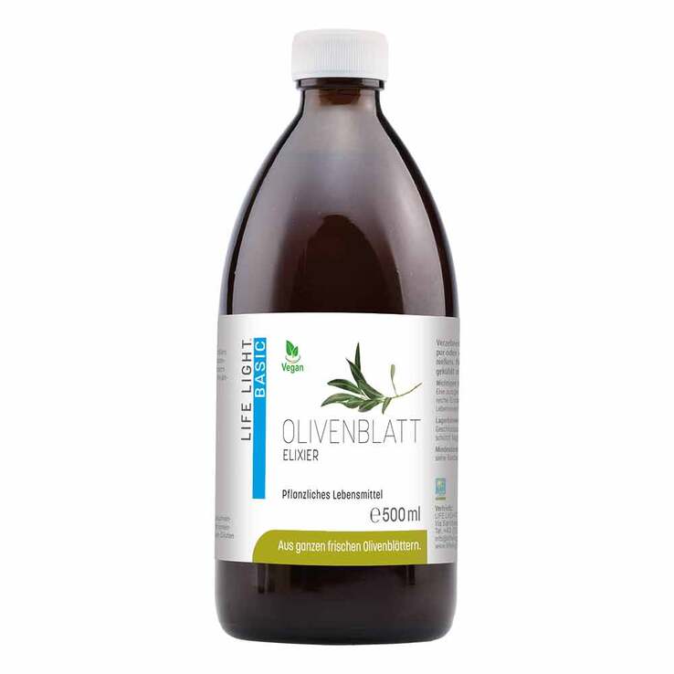 Olivenblatt Elixier, 500 ml