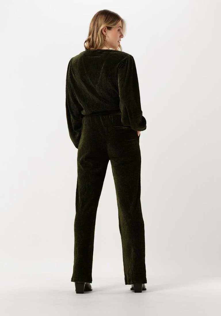 ANOTHER LABEL donkergroene another label jumpsuit pache jumpsuit l/s