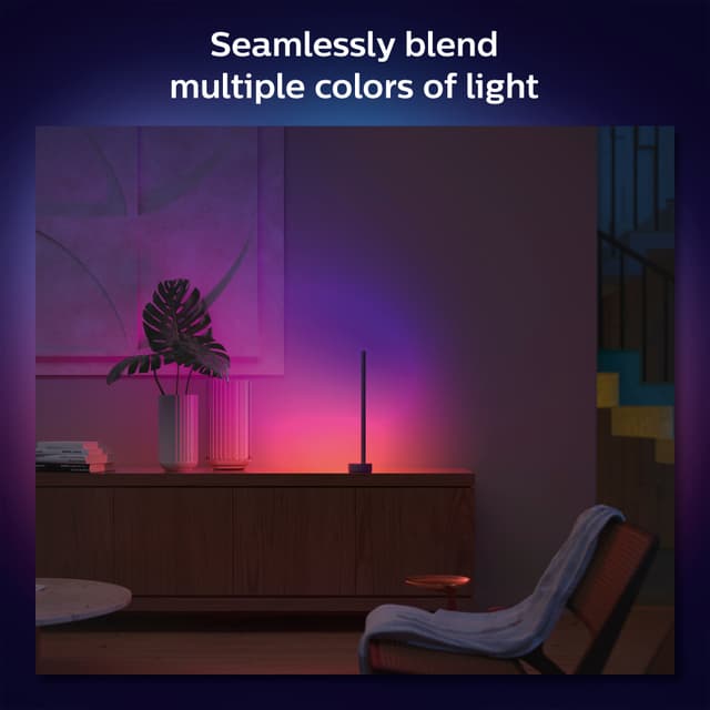 Philips Hue Gradient Signe bordlampe (sort)