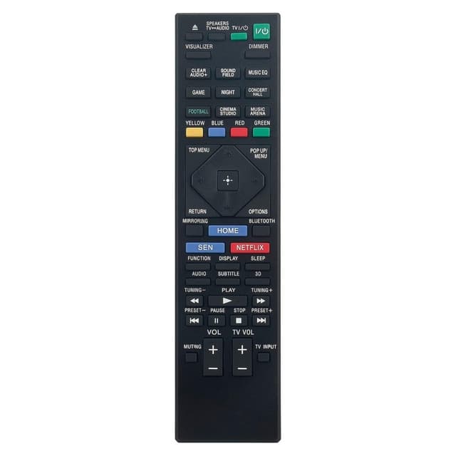 Udskiftning af fjernbetjening til RM-ADP118 til Sony Home Theater Player