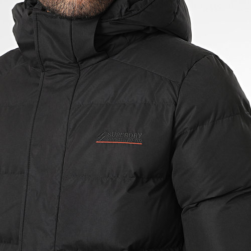 Doudoune Capuche Microfibre Sport M5011760A Noir