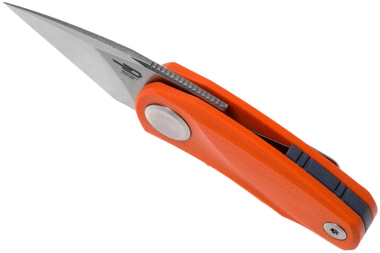 Bestech Tulip Orange G10 BG38C zakmes, Ostap Hel design