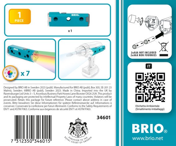 BRIO - Builder, Flashlight - (34601)