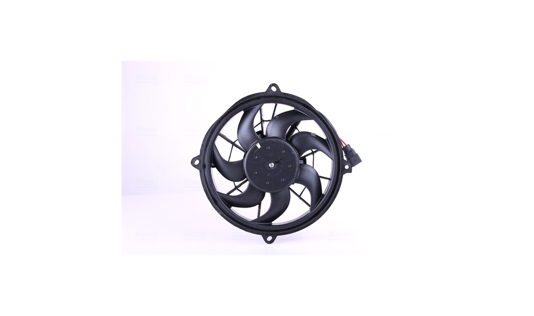 Ventilator, motorkøling